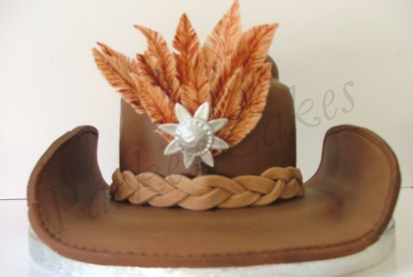 cowboy hat cake